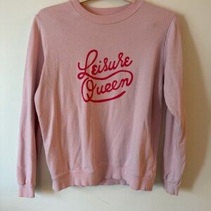 ban.do Leisure Queen Pink Sweatshirt